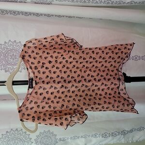 Skulls print loose fitting blouse Kids (Size 14/16)